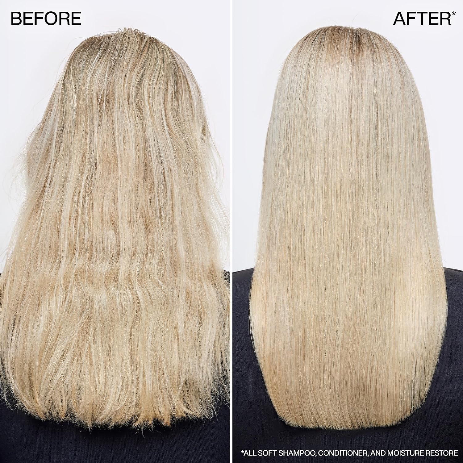 Redken All Soft Shampoo - Moisturizes & Hydrates Dry Hair, Softens & Adds Shine, With Argan Oil, Safe For Color-Treated Hair - Image 3